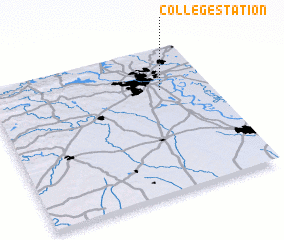 3d view of College Station