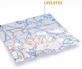 3d view of Los Lotes