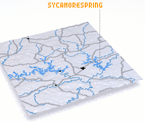 3d view of Sycamore Spring