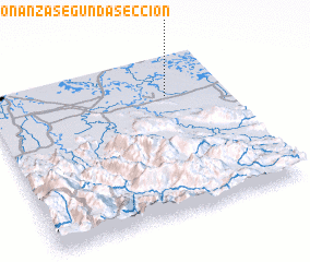 3d view of Bonanza Segunda Sección