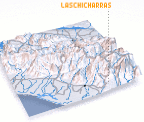 3d view of Las Chicharras