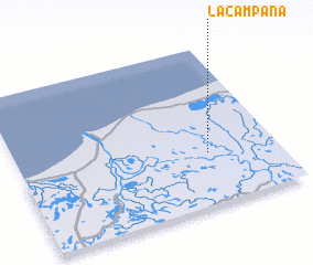 3d view of La Campana