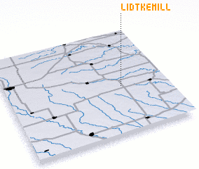 3d view of Lidtke Mill