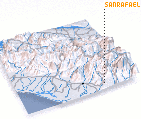 3d view of San Rafael