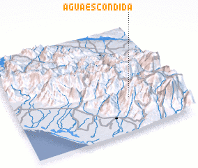 3d view of Agua Escondida