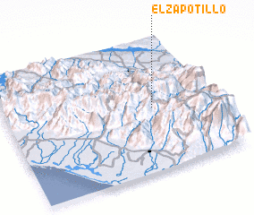 3d view of El Zapotillo