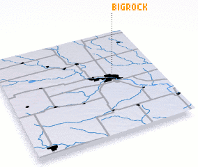 3d view of Big Rock