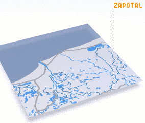 3d view of Zapotal