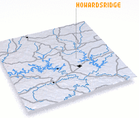 3d view of Howards Ridge