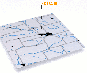 3d view of Artesian