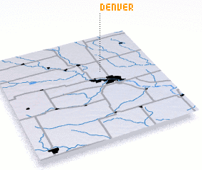 3d view of Denver