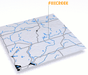 3d view of Fox Creek