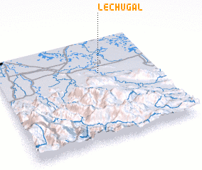 3d view of Lechugal
