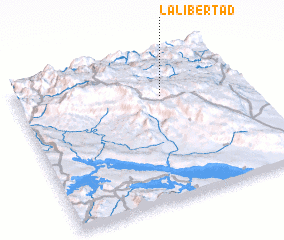 3d view of La Libertad