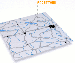 3d view of Frost Town