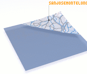 3d view of San José Montelonge