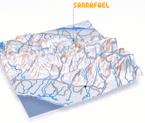 3d view of San Rafael