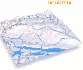 3d view of La Floresta