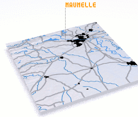 3d view of Maumelle