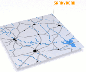 3d view of Sandy Bend