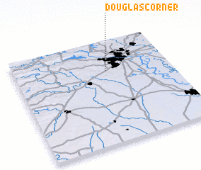 3d view of Douglas Corner