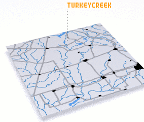 3d view of Turkey Creek