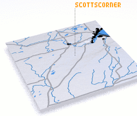 3d view of Scotts Corner