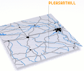 3d view of Pleasant Hill