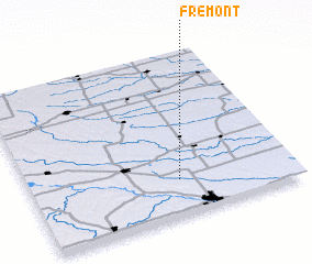 3d view of Fremont