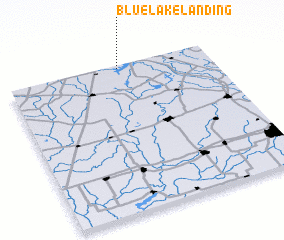 3d view of Blue Lake Landing