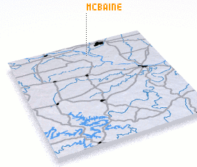3d view of McBaine
