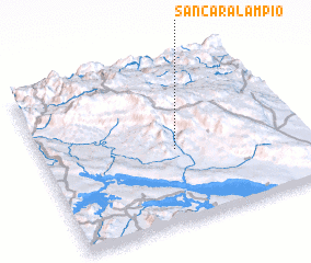 3d view of San Caralampio