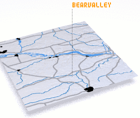 3d view of Bear Valley