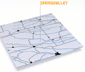 3d view of Spring Valley