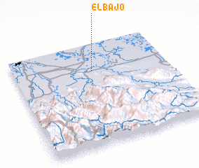 3d view of El Bajo