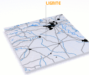 3d view of Lignite