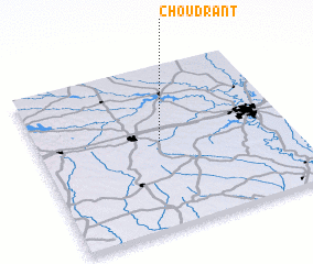 3d view of Choudrant