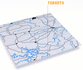 3d view of Toronto