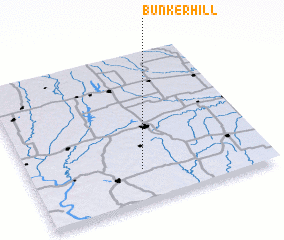 3d view of Bunker Hill