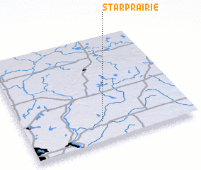 3d view of Star Prairie