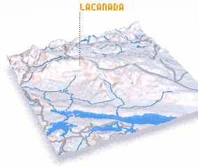 3d view of La Cañada