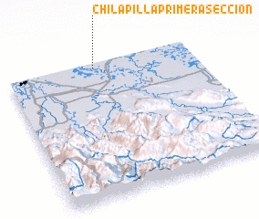 3d view of Chilapilla Primera Sección