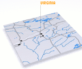 3d view of Virginia