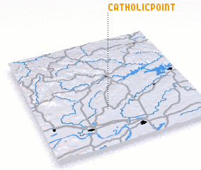 3d view of Catholic Point