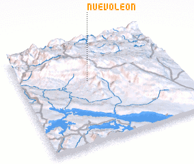 3d view of Nuevo León