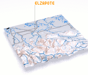3d view of El Zapote