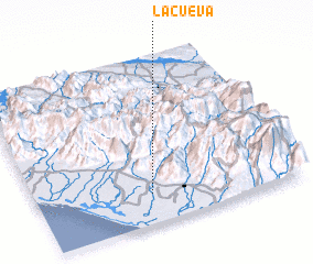 3d view of La Cueva