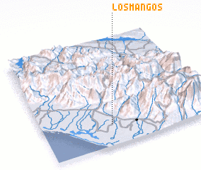 3d view of Los Mangos