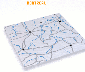 3d view of Montreal