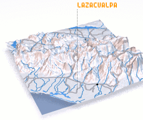 3d view of La Zacualpa